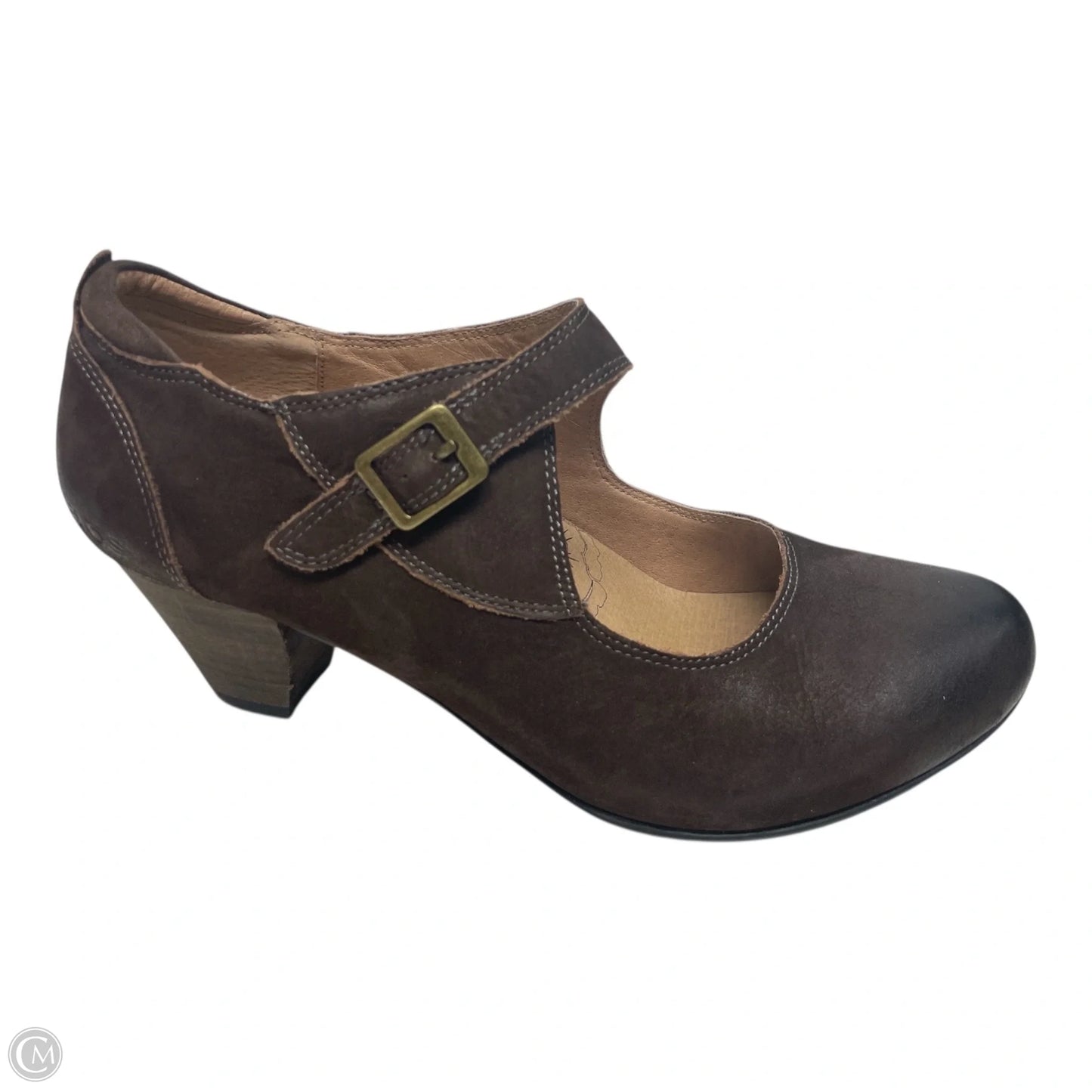 Shoes Heels Block By Taos In Brown, Size: 9