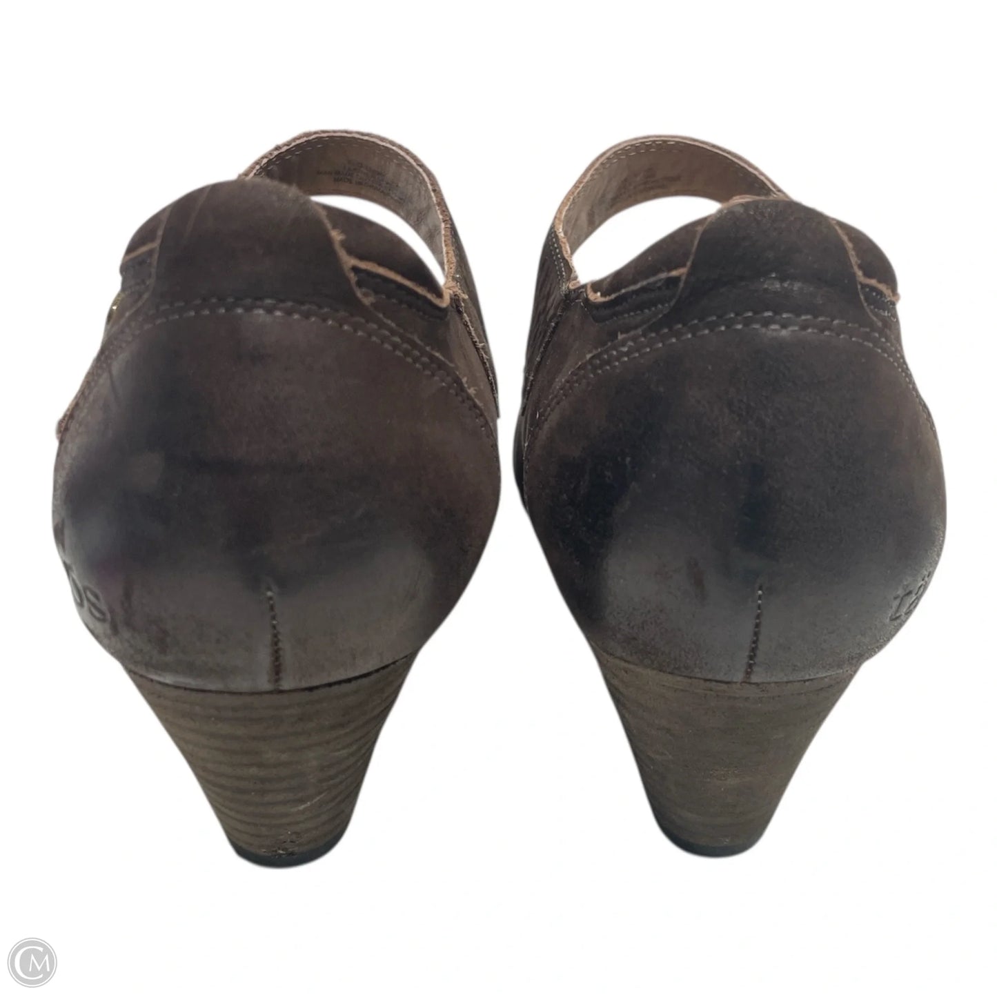 Shoes Heels Block By Taos In Brown, Size: 9