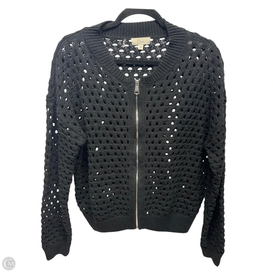 Jacket Other By Elan In Black, Size: M