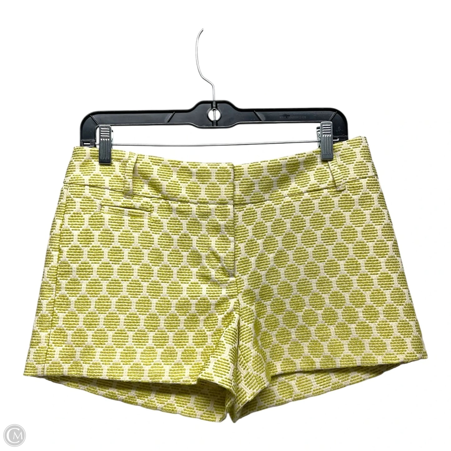Shorts By Loft In Green & White, Size: 2