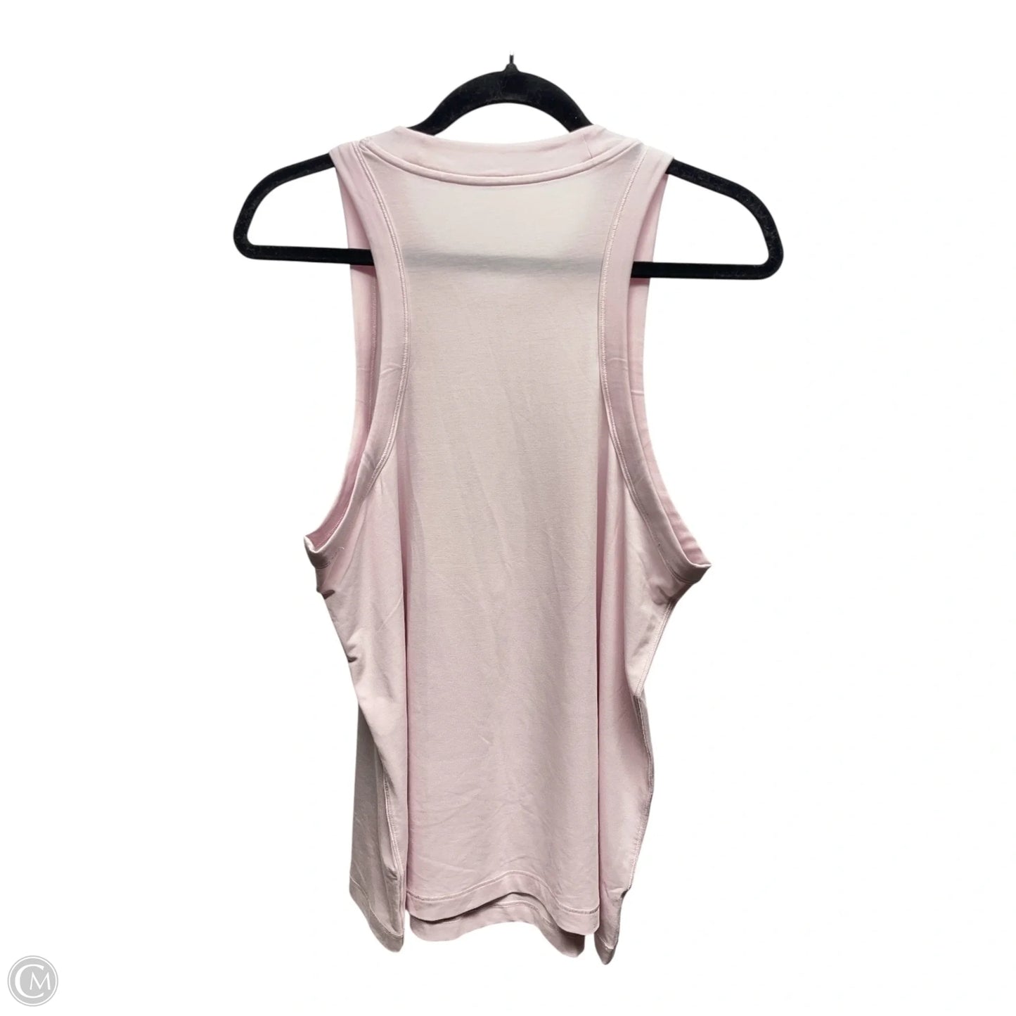 Athletic Tank Top By Lululemon In Pink, Size: L