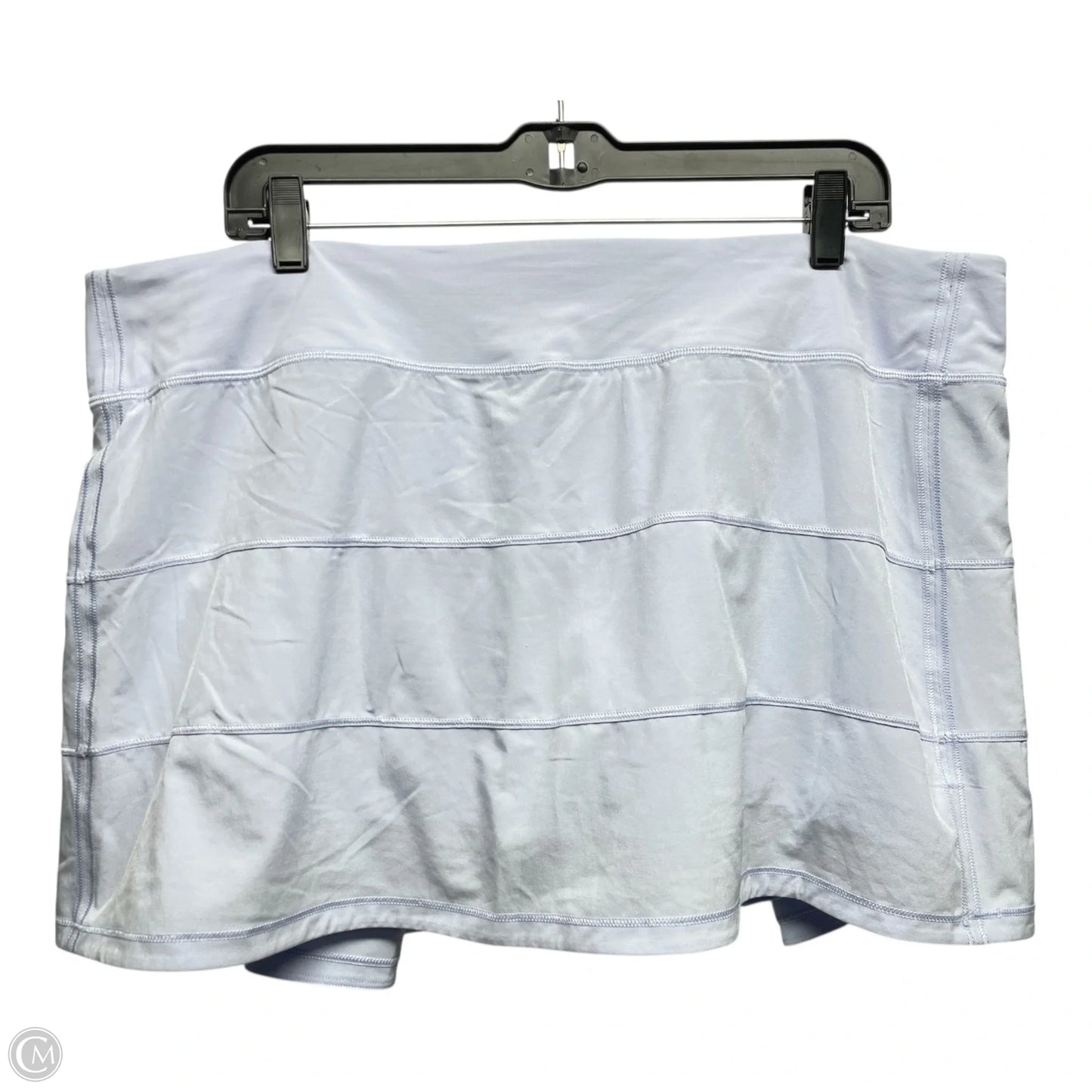 Athletic Skort By Lululemon In Blue, Size: 16