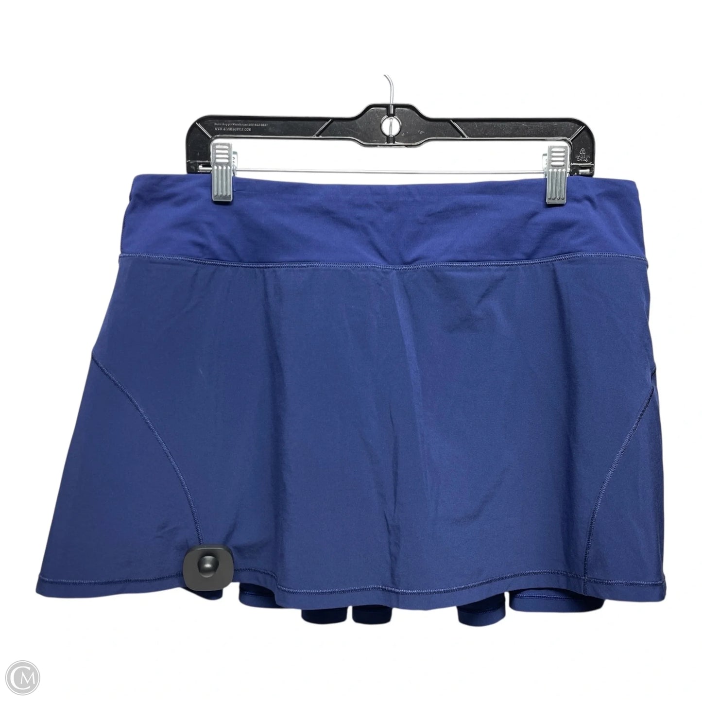 Athletic Skort By Lululemon In Blue, Size: 12