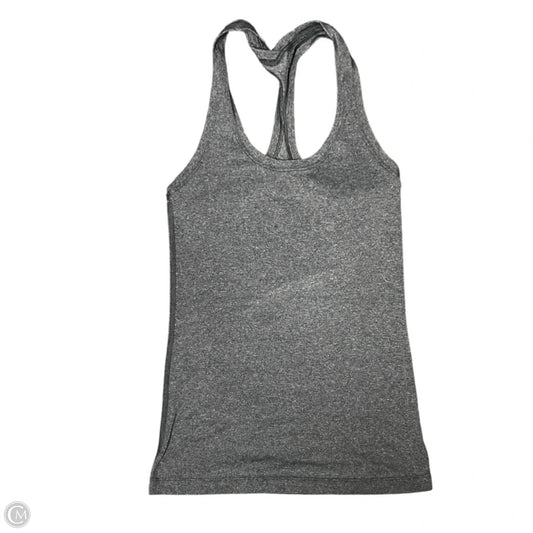 Athletic Tank Top By Lululemon In Grey, Size: S