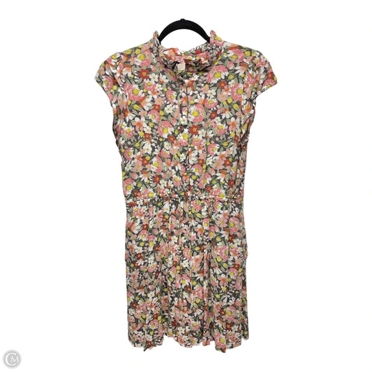 Dress Casual Short By Loft In Floral Print, Size: M