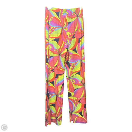 Pants Lounge By Trina Turk In Orange & Yellow, Size: S