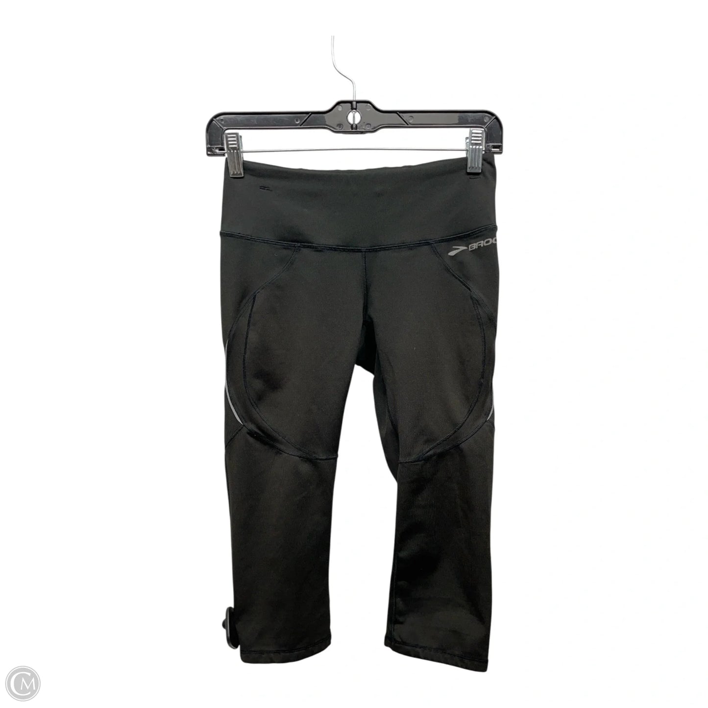 Athletic Leggings Capris By Brooks In Black, Size: S