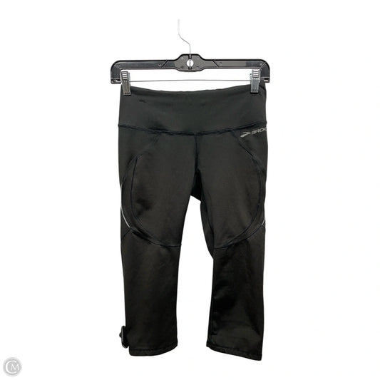 Athletic Leggings Capris By Brooks In Black, Size: S