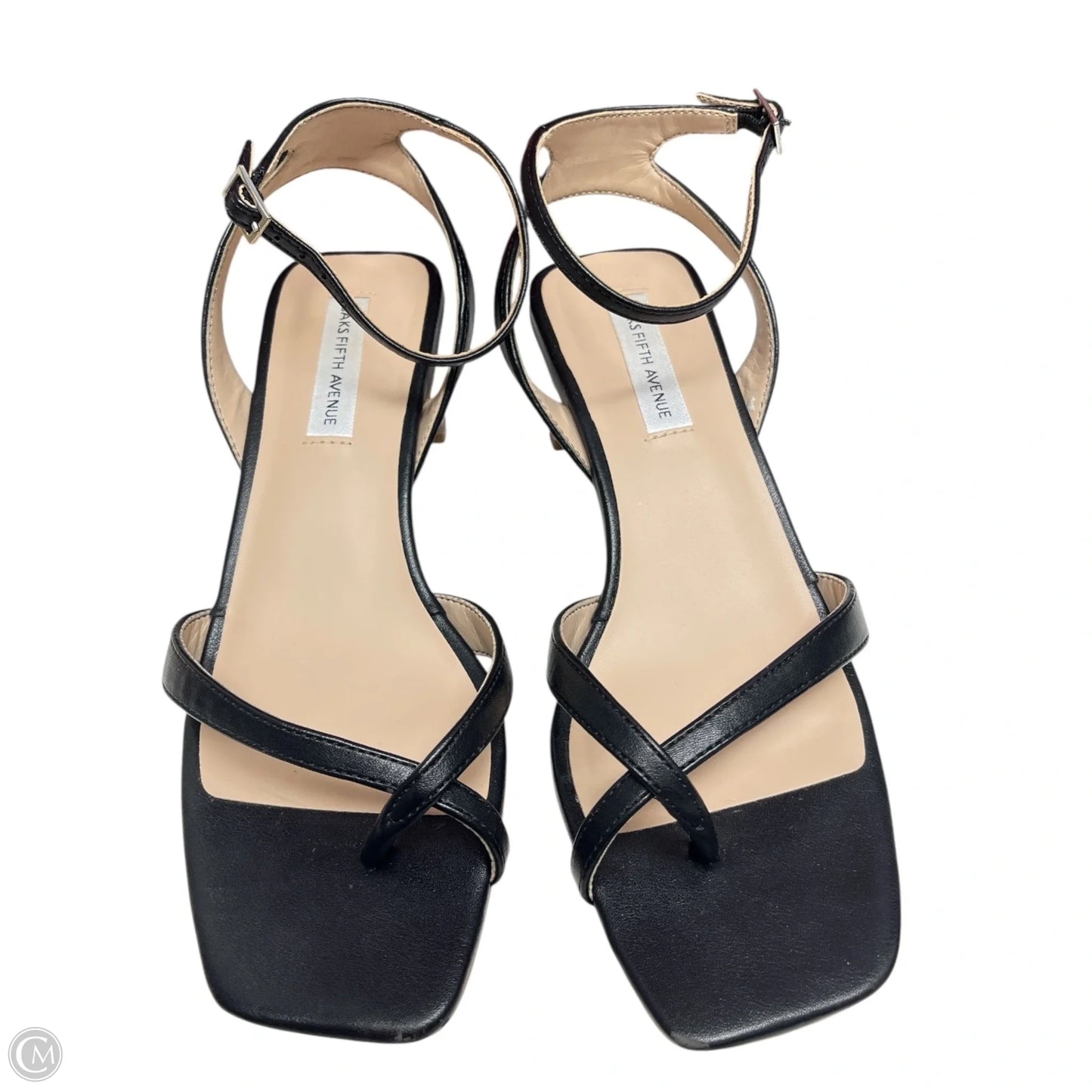Shoes Heels Block By Saks Fifth Avenue In Black, Size: 6.5