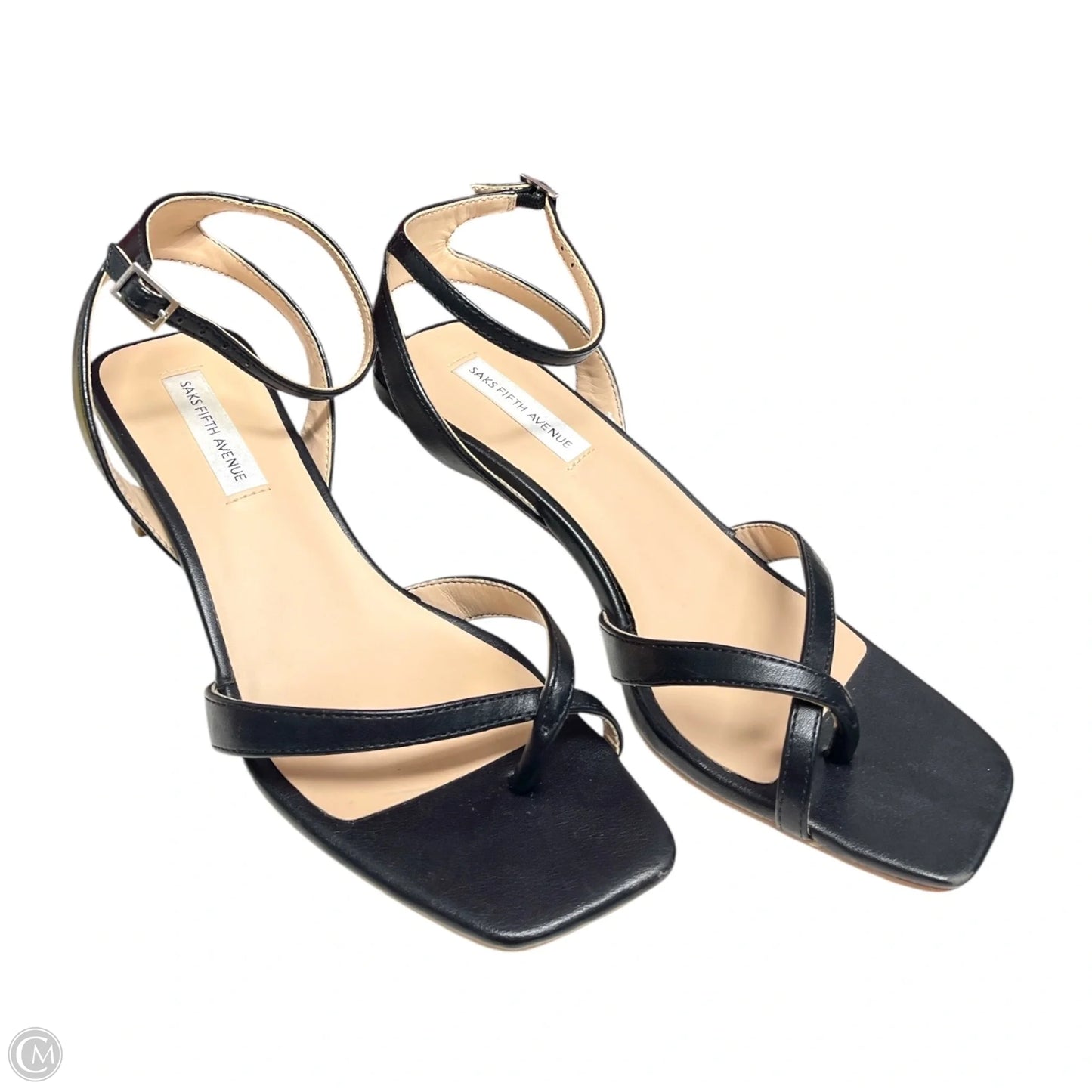 Shoes Heels Block By Saks Fifth Avenue In Black, Size: 6.5