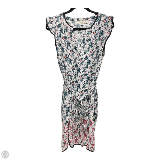 Dress Casual Short By Loft In Floral Print, Size: L