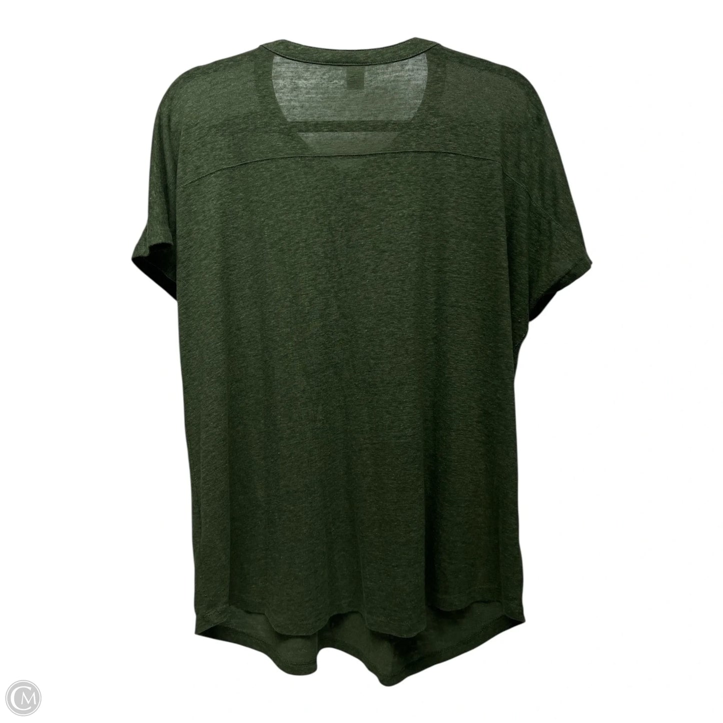 Top Short Sleeve By Old Navy In Green, Size: Xl