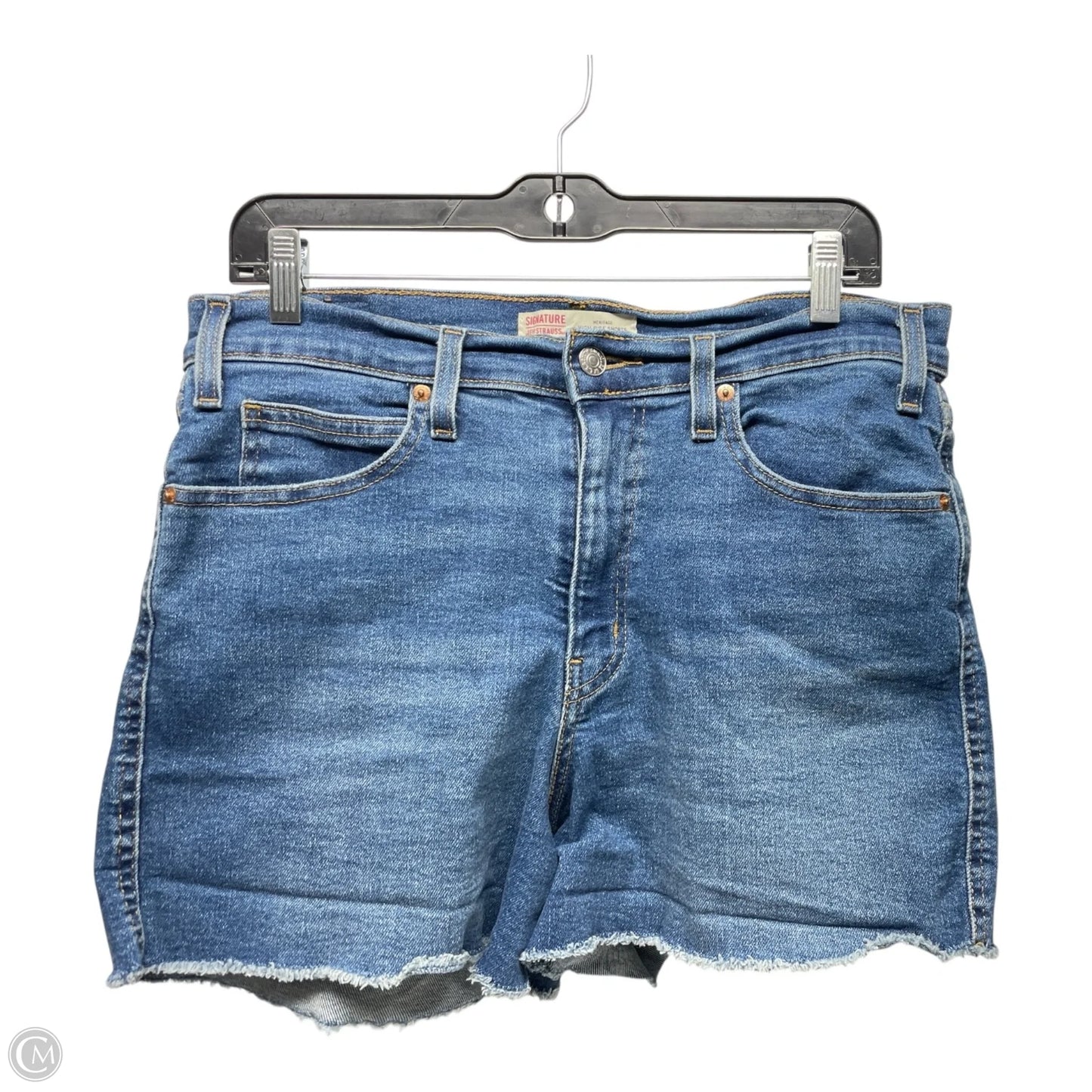 Shorts By Levis In Blue Denim, Size: 12