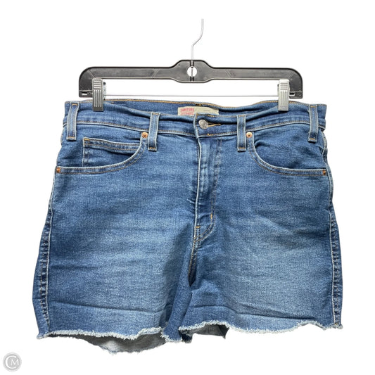 Shorts By Levis In Blue Denim, Size: 12
