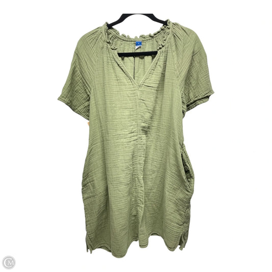 Dress Casual Short By Old Navy In Green, Size: M