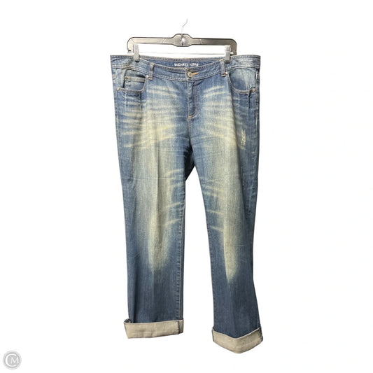 Jeans Designer By Michael Kors In Blue Denim, Size: 14