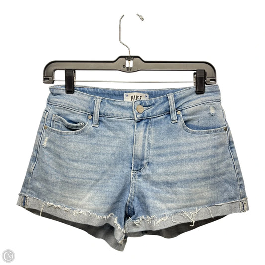 Shorts By Paige In Blue Denim, Size: 2