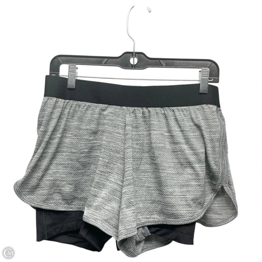 Shorts By Champion In Black & Grey, Size: M