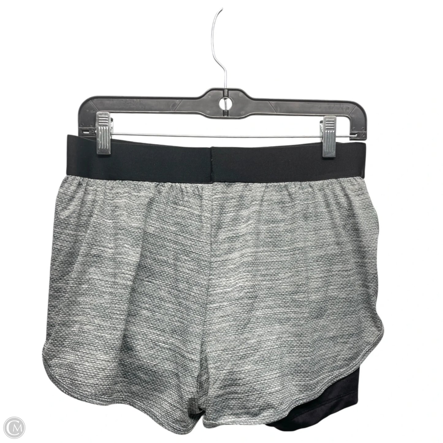 Shorts By Champion In Black & Grey, Size: M
