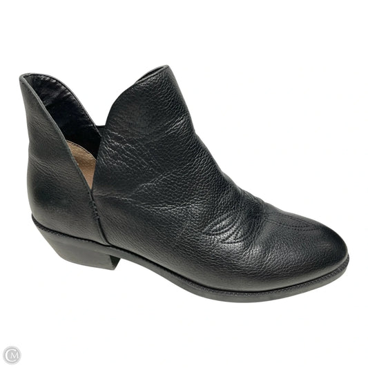 Boots Ankle Heels By Lauren By Ralph Lauren In Black, Size: 9