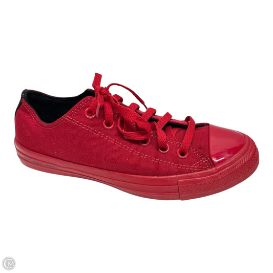 Shoes Athletic By Converse In Red, Size: 8