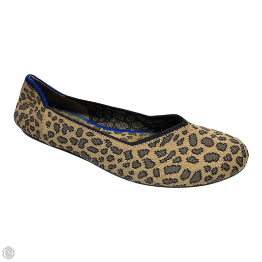 Shoes Flats By Rothys In Animal Print, Size: 10.5