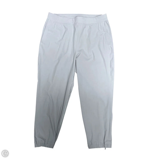 Athletic Pants By Lululemon In Grey, Size: 10