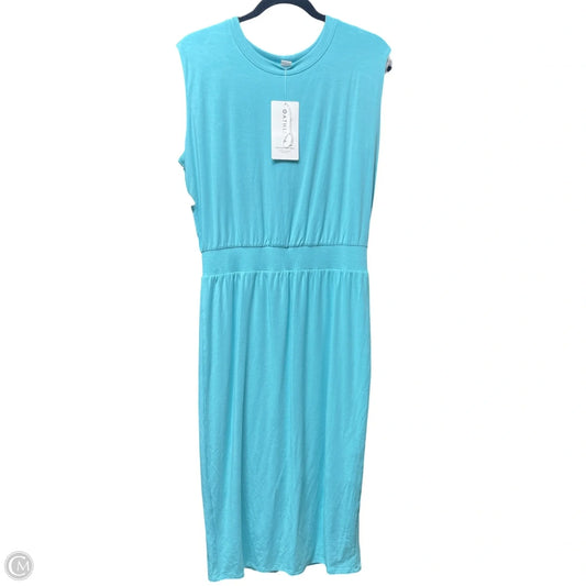 Athletic Dress By Athleta In Teal, Size: M