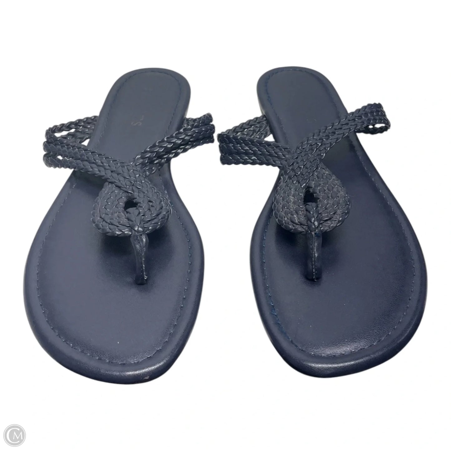 Sandals Flats By Talbots In Blue, Size: 8