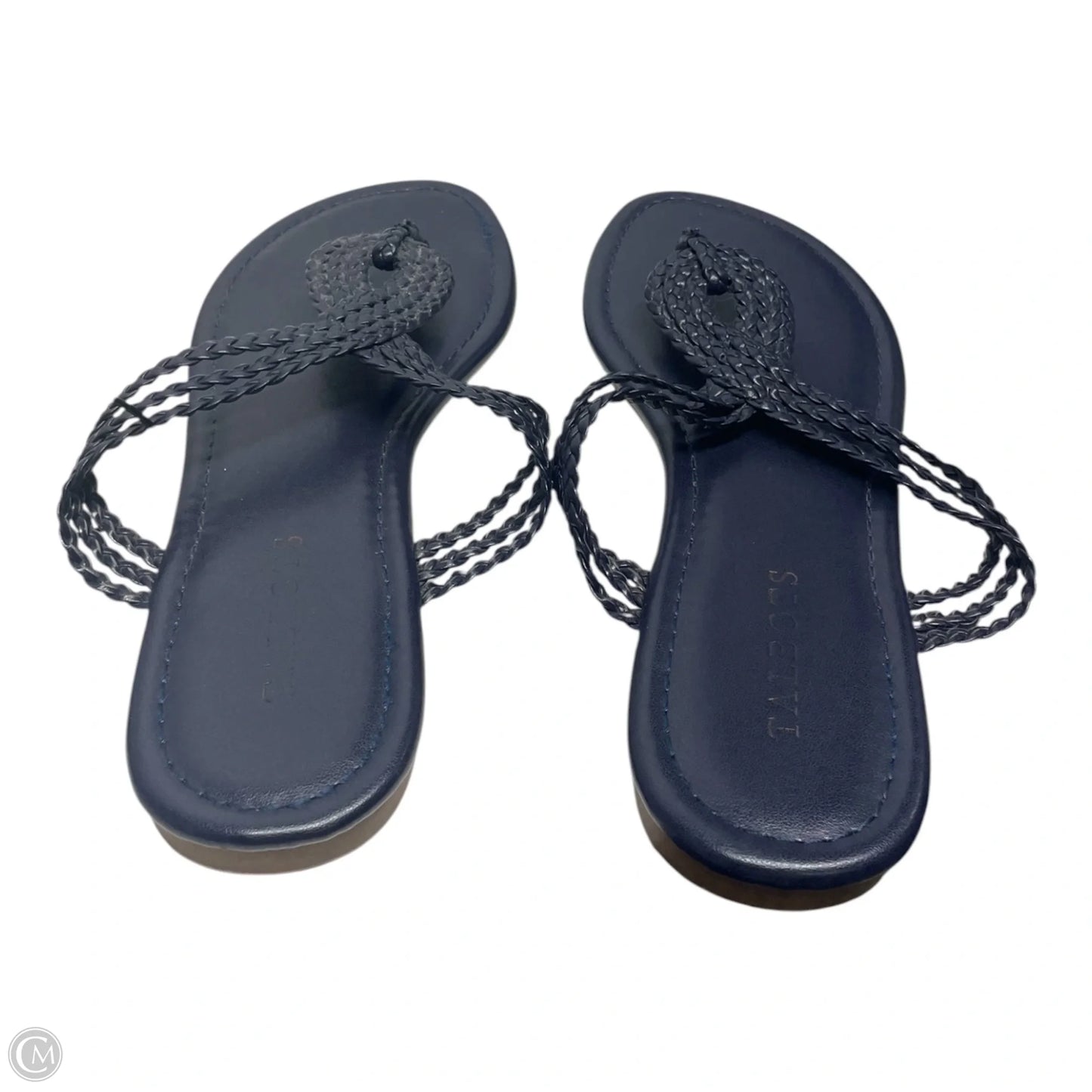 Sandals Flats By Talbots In Blue, Size: 8