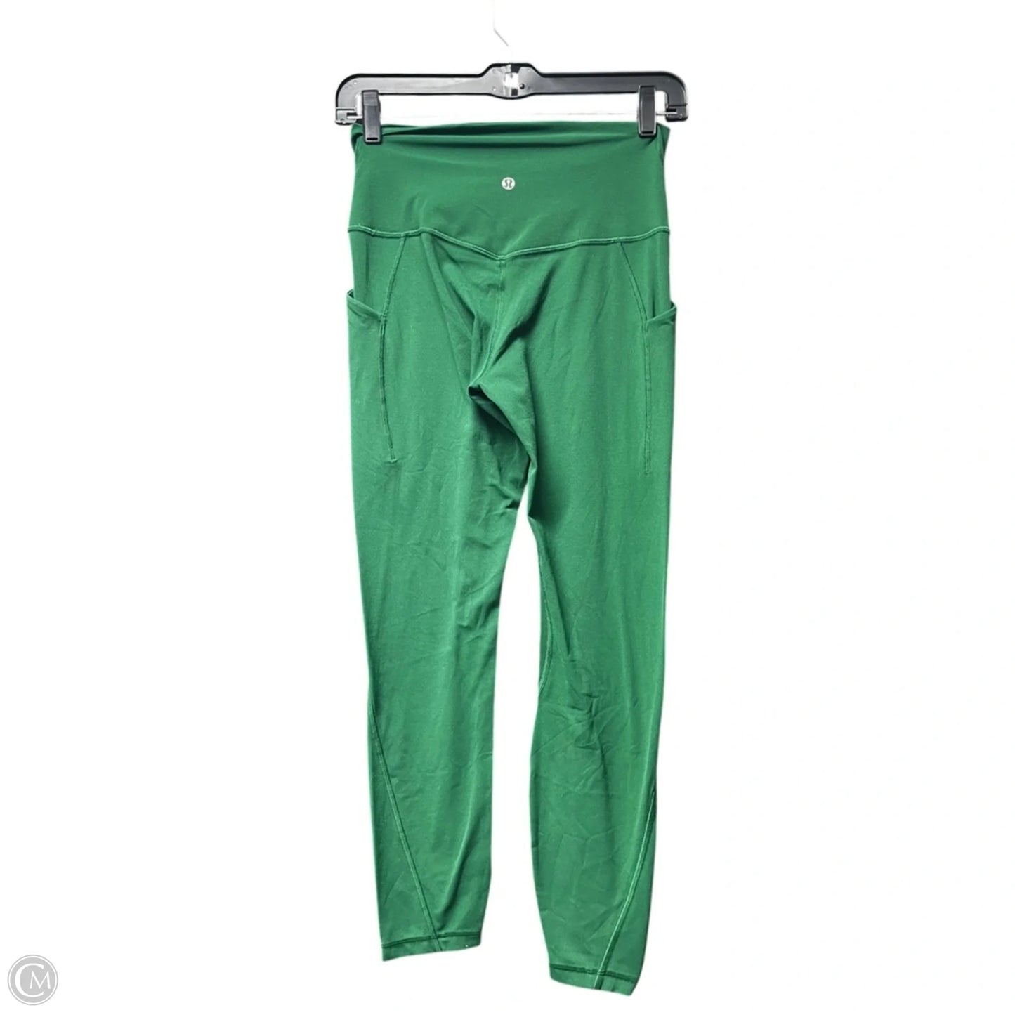Athletic Leggings By Lululemon In Green, Size: 6