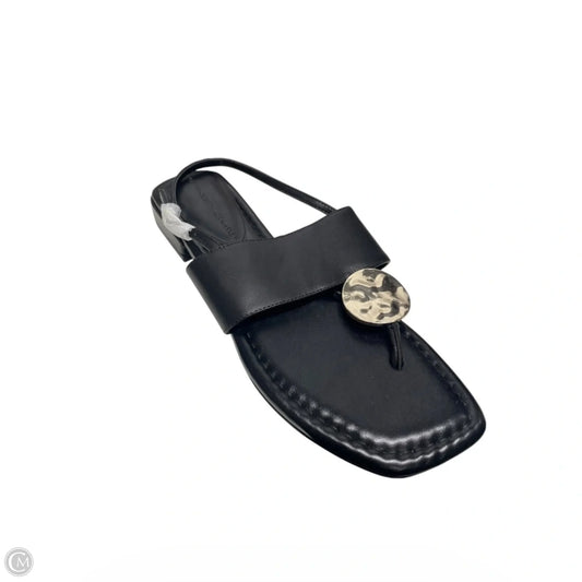 Sandals Flats By White House Black Market In Black, Size: 8