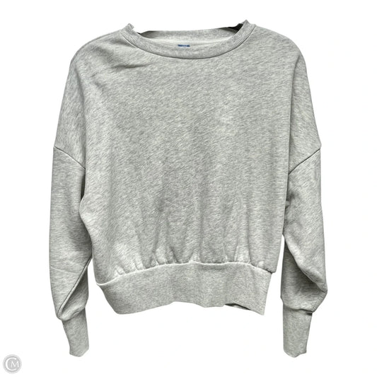 Sweatshirt Crewneck By Clothes Mentor In Grey, Size: S