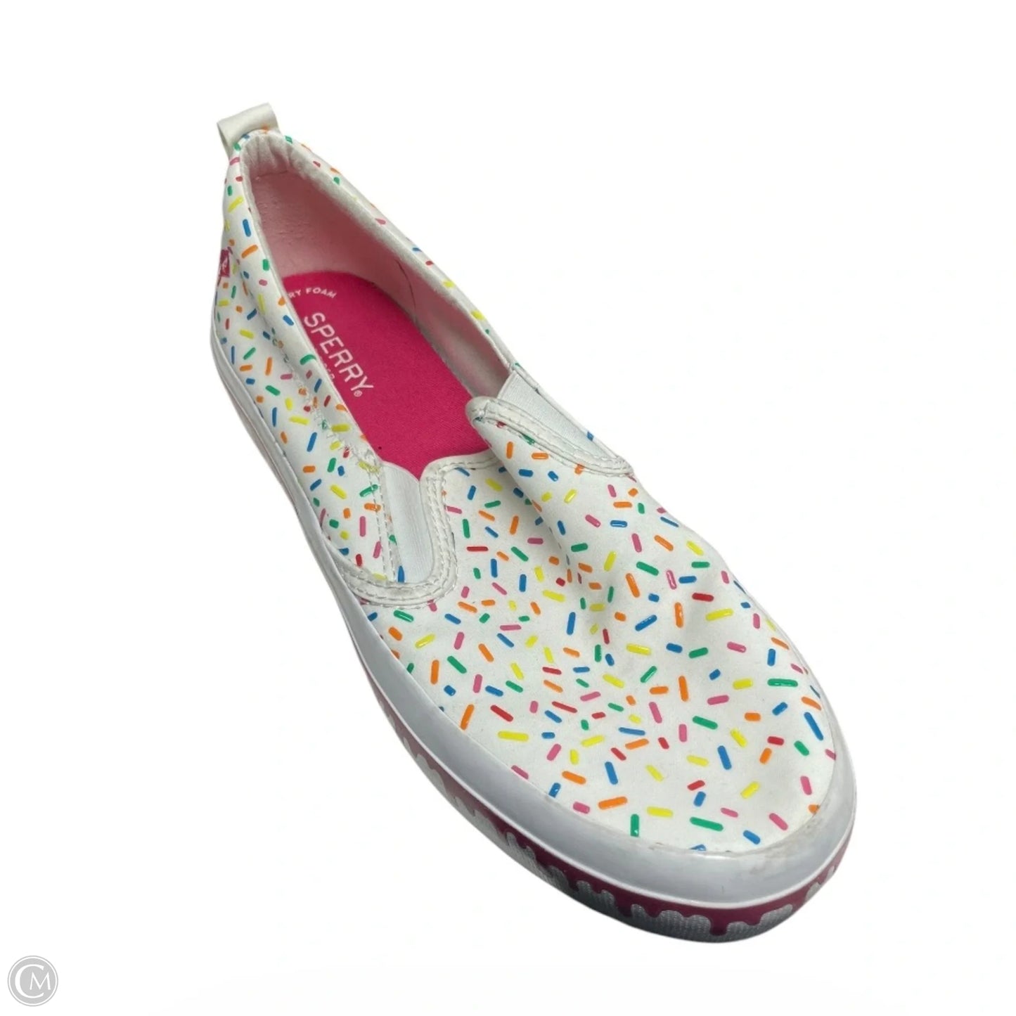 Shoes Athletic By Sperry In White, Size: 8.5