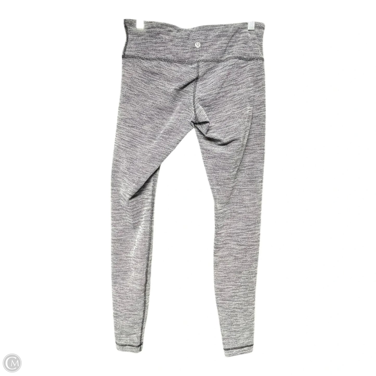 Athletic Leggings By Lululemon In Grey & White, Size: 6