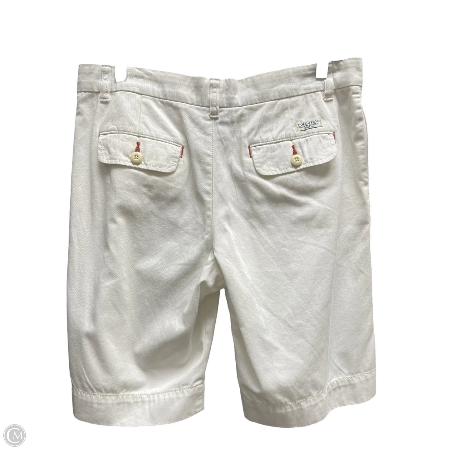 Shorts By Polo Ralph Lauren In White, Size: 6