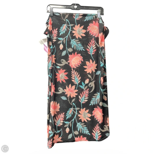 Swimwear Cover-up By Seafolly In Floral Print, Size: L