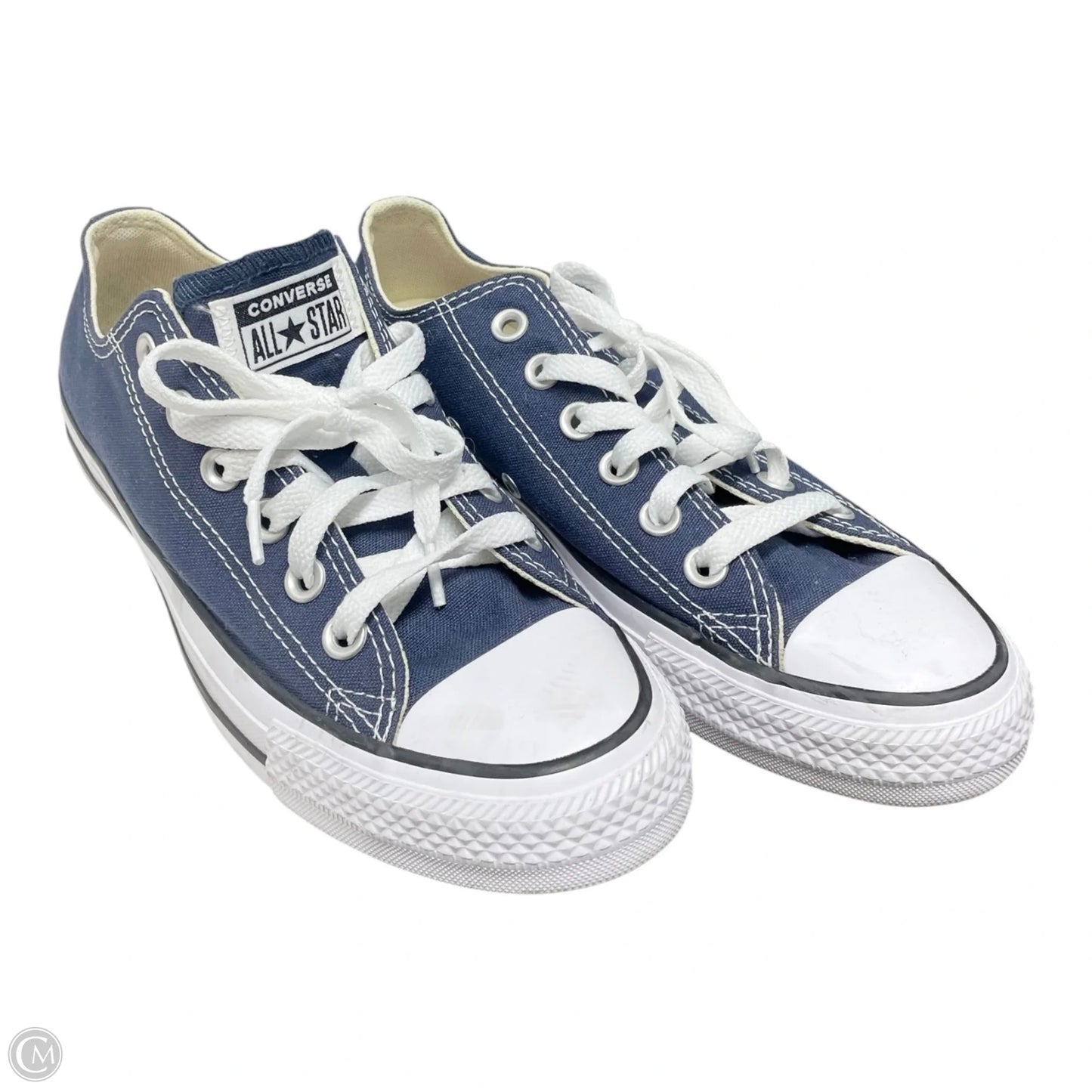 Shoes Athletic By Converse In Blue & White, Size: 7