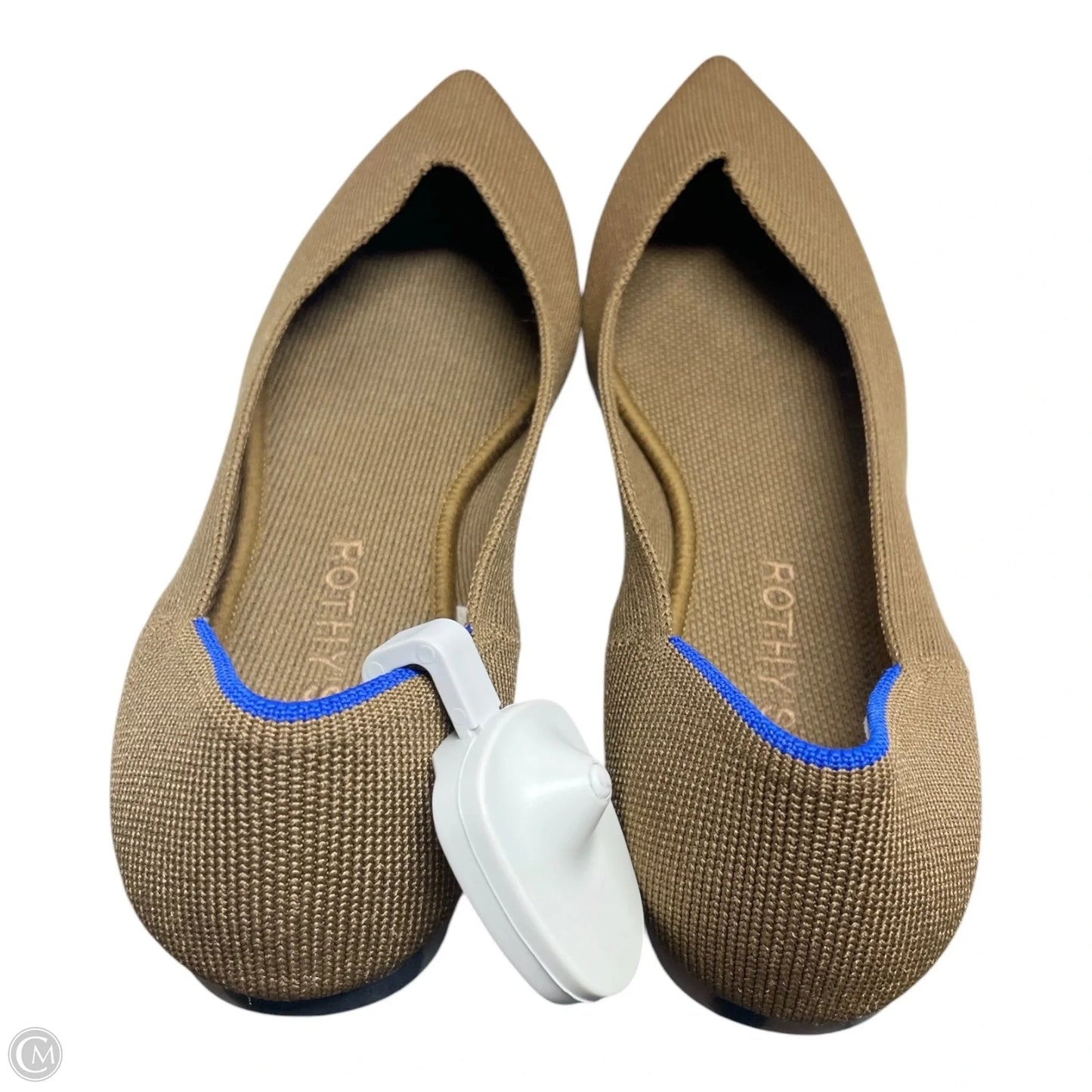 Shoes Flats By Rothys In Bronze, Size: 10