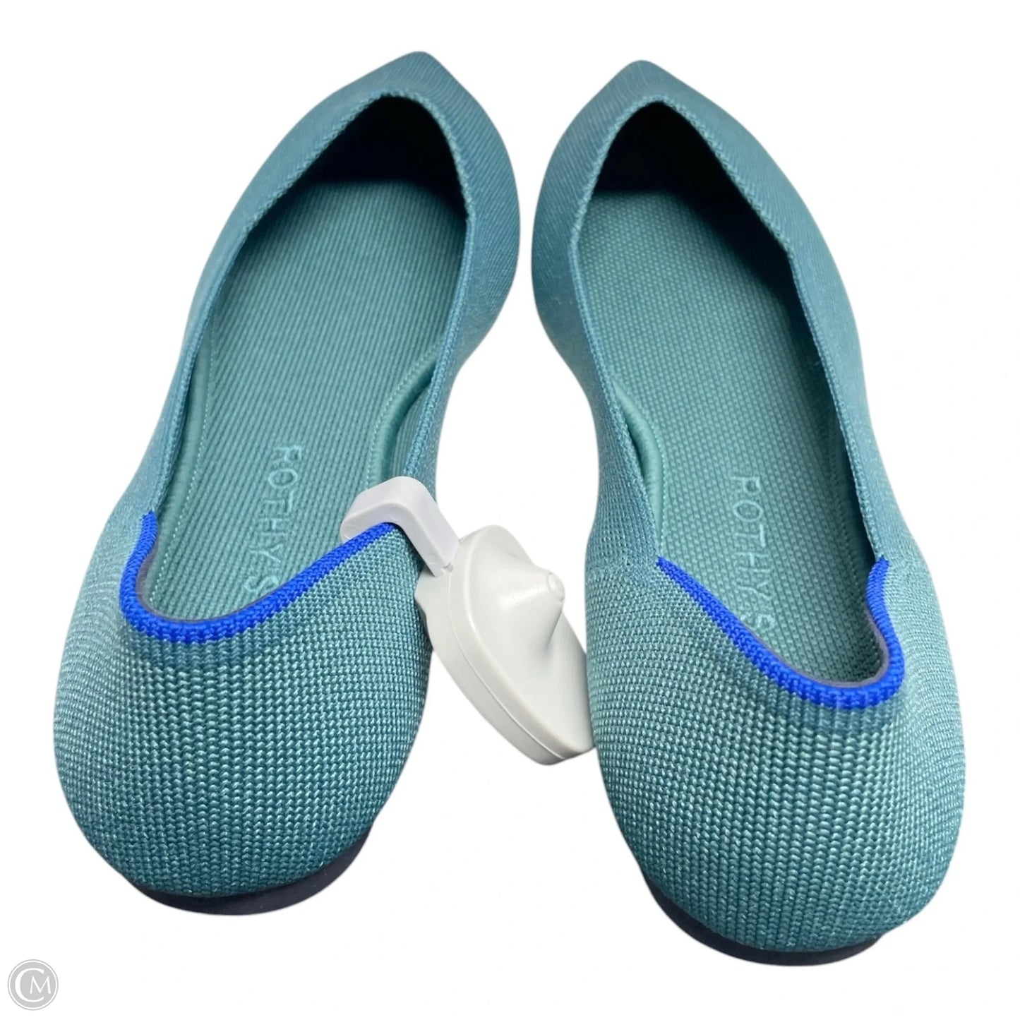 Shoes Flats By Rothys In Green, Size: 10.5