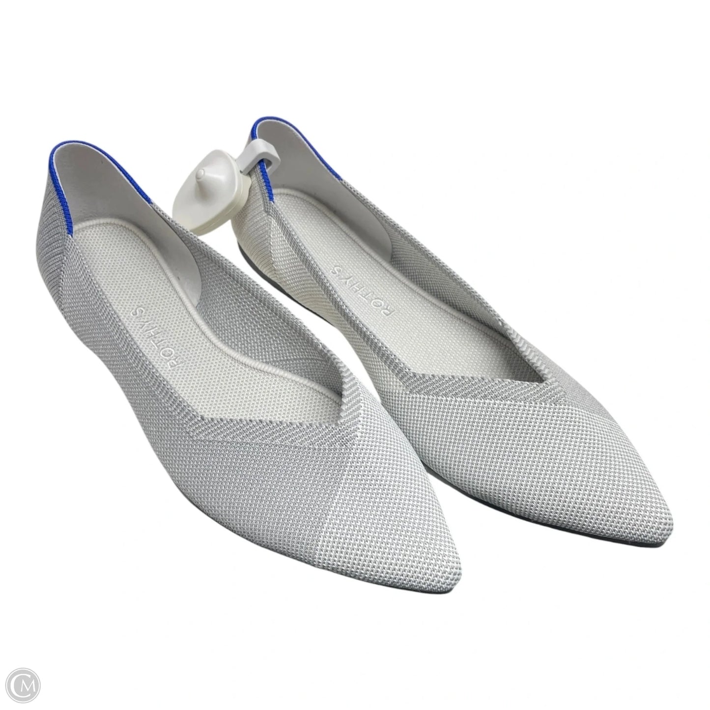 Shoes Flats By Rothys In Grey, Size: 10.5