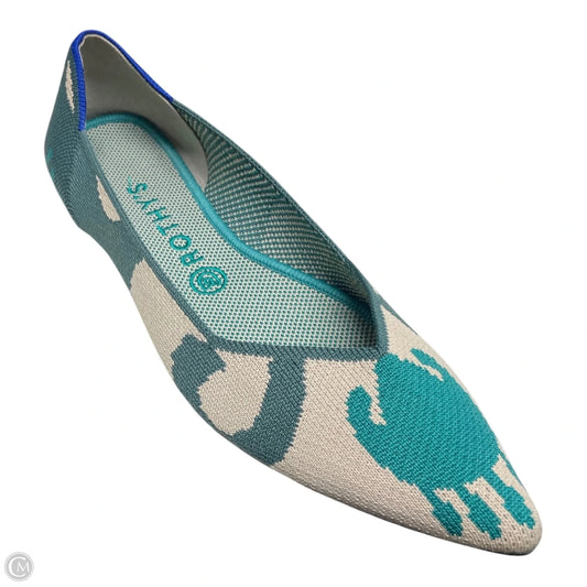 Shoes Flats By Rothys In Camouflage Print, Size: 9.5