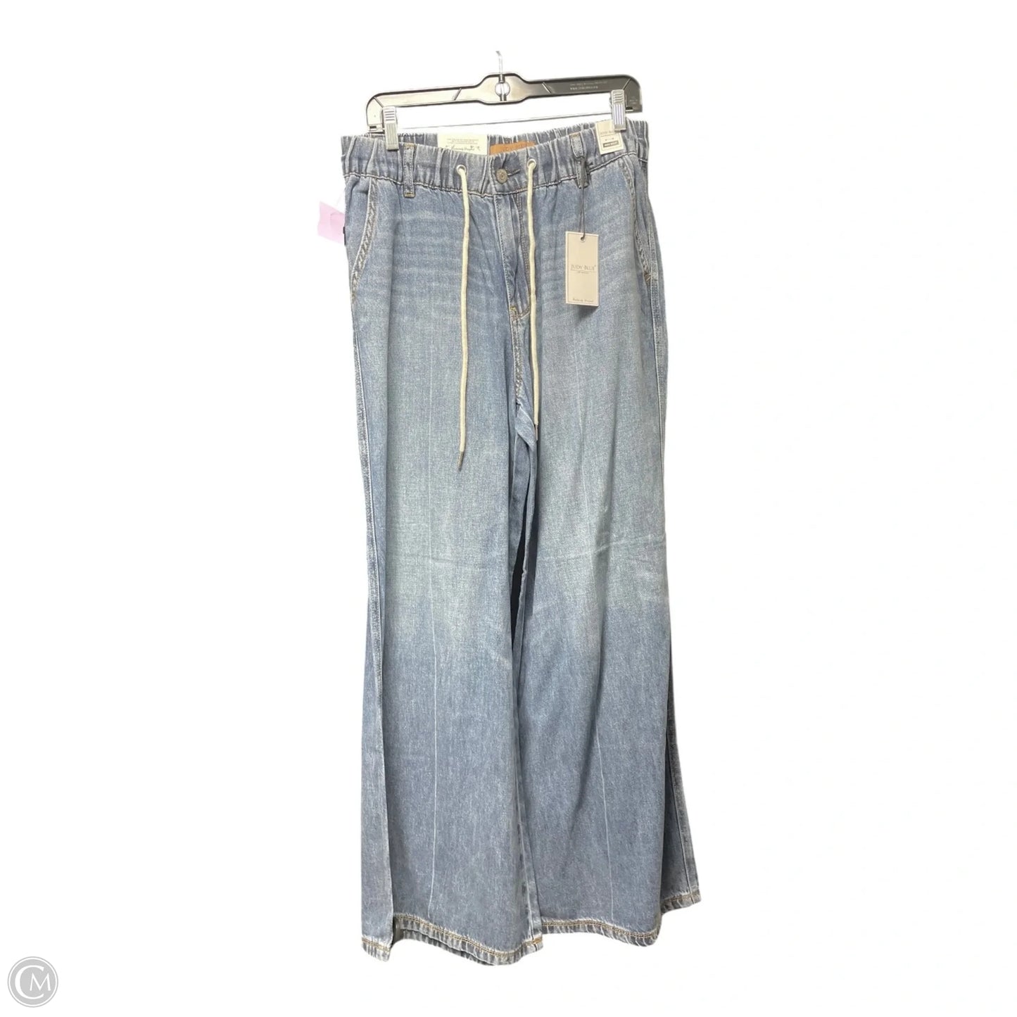 Jeans Wide Leg By Judy Blue In Blue Denim, Size: 6