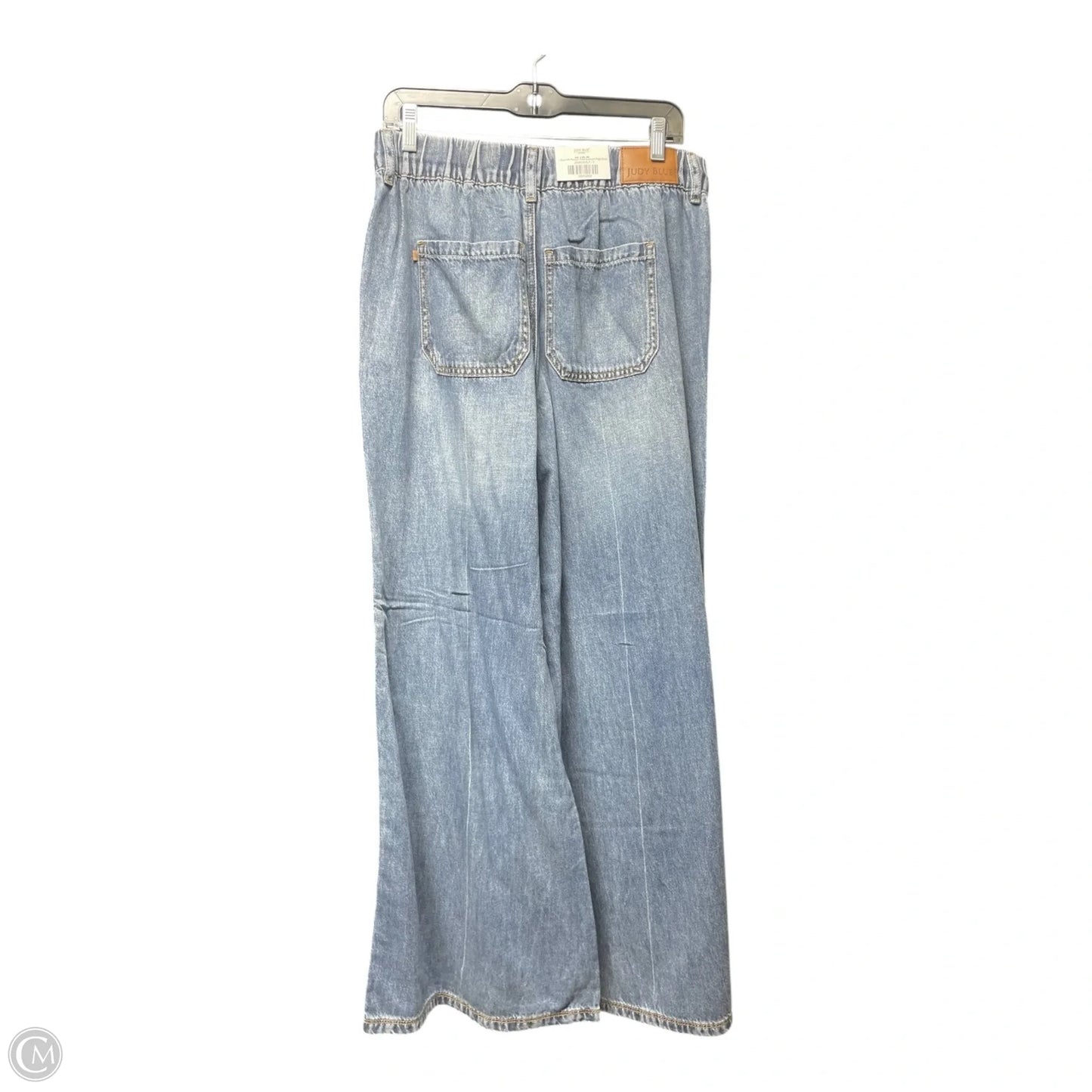 Jeans Wide Leg By Judy Blue In Blue Denim, Size: 6