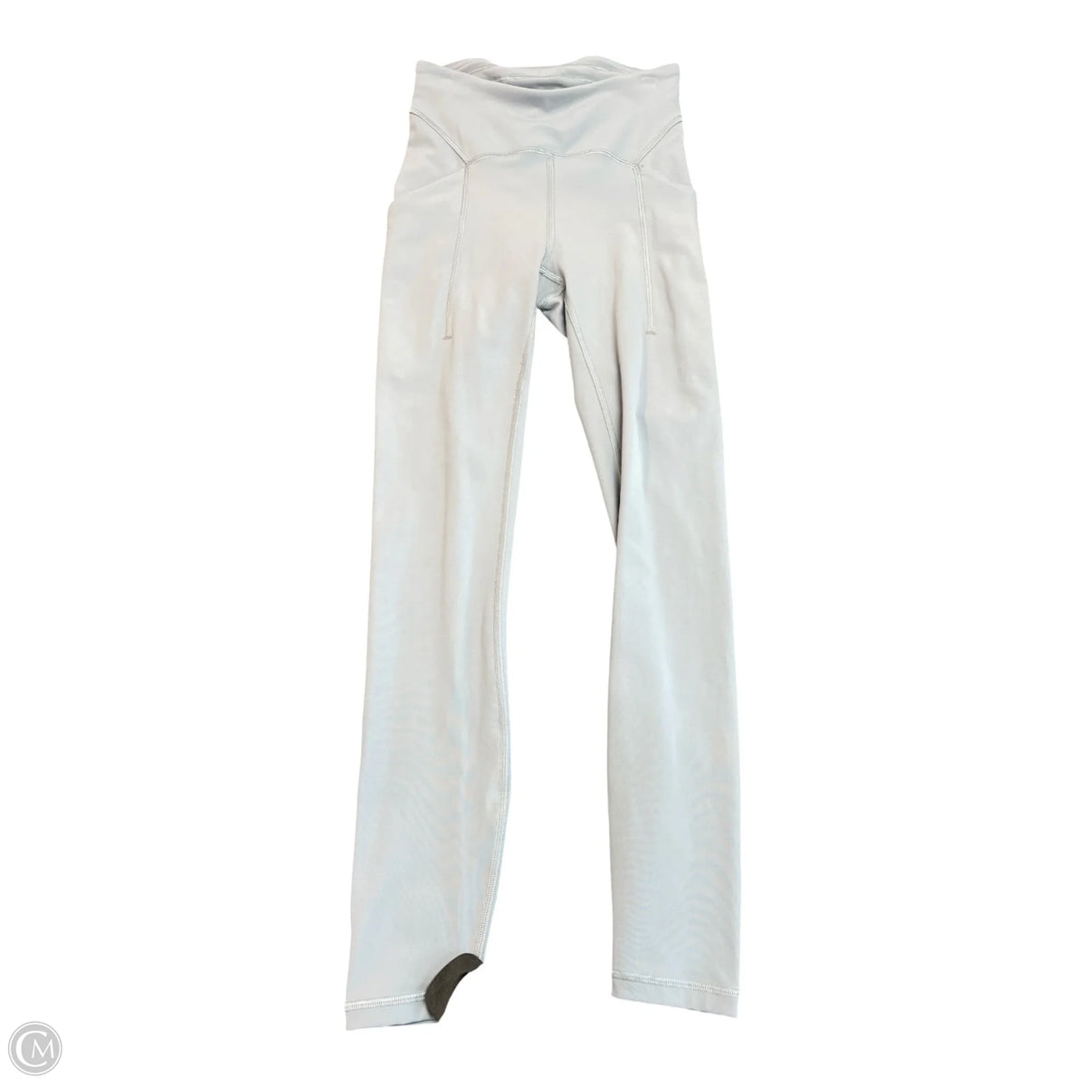 Athletic Leggings By Lululemon In Grey, Size: 2