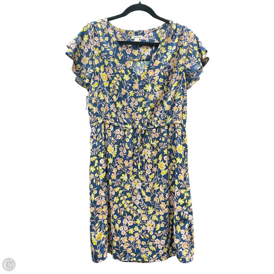 Dress Casual Short By GOODTHREADS In Floral Print, Size: M