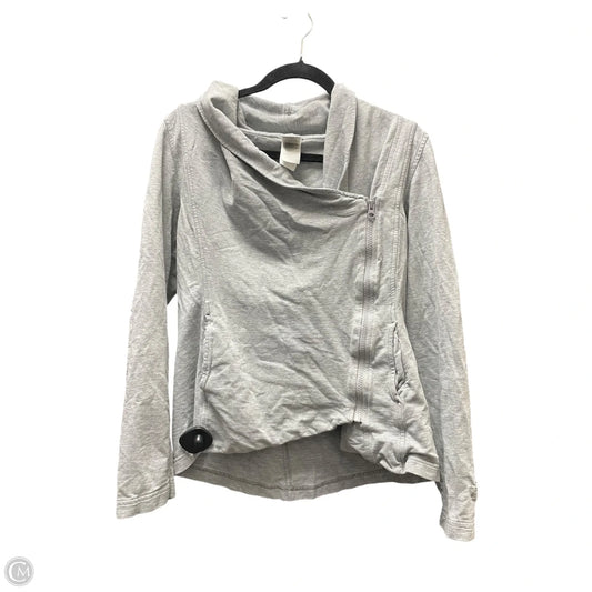 Athletic Jacket By The North Face In Grey, Size: M