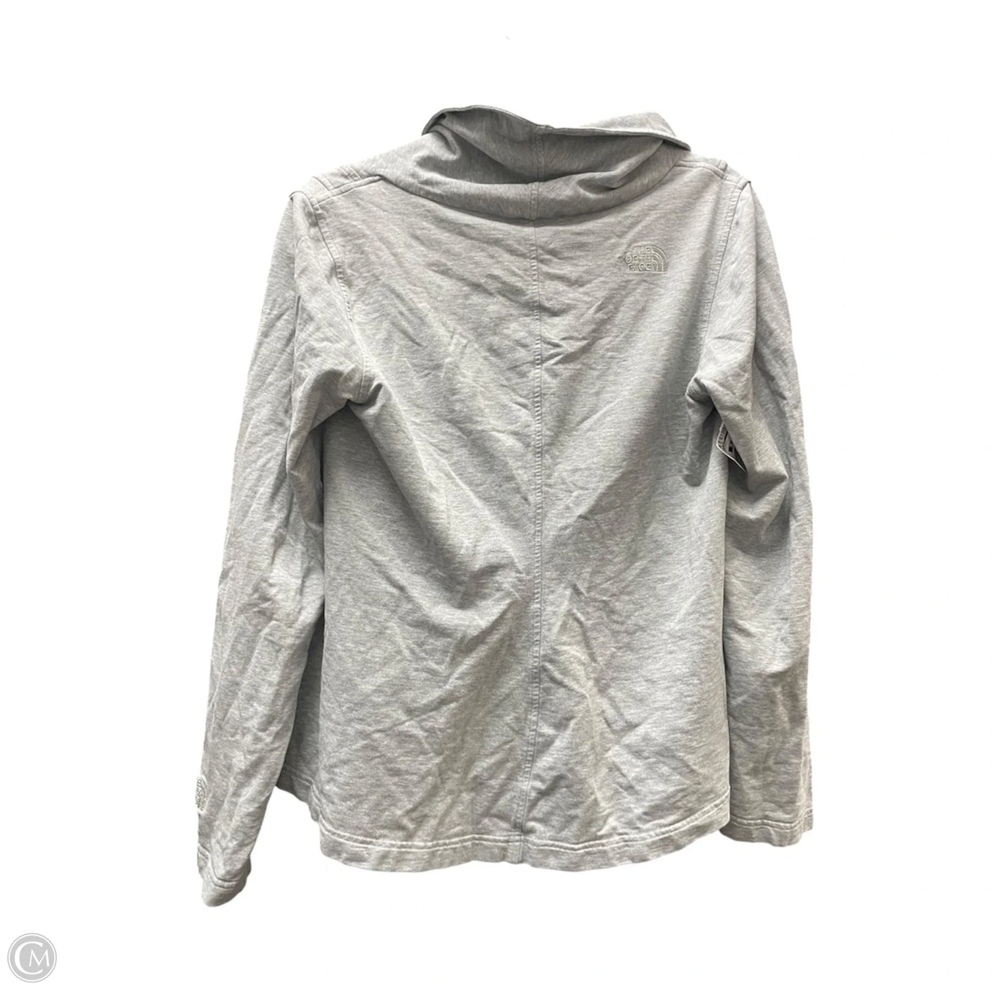 Athletic Jacket By The North Face In Grey, Size: M