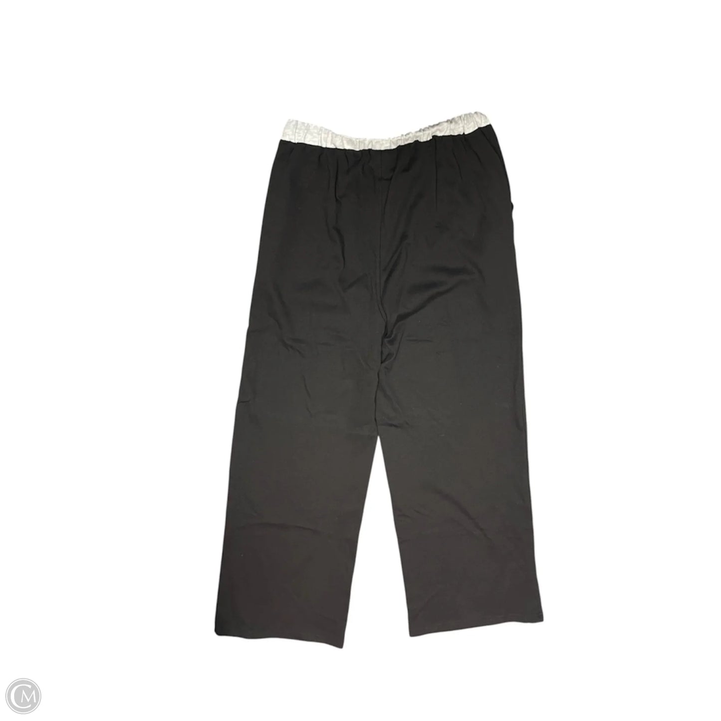 Pants Wide Leg By New In In Black & Grey, Size: M