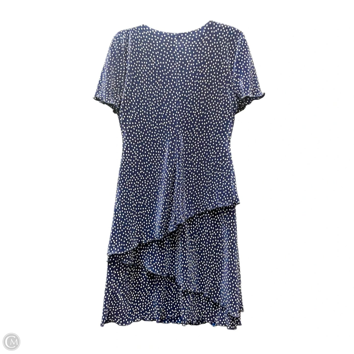 Top Short Sleeve By Cato In Black & Green, Size: L
